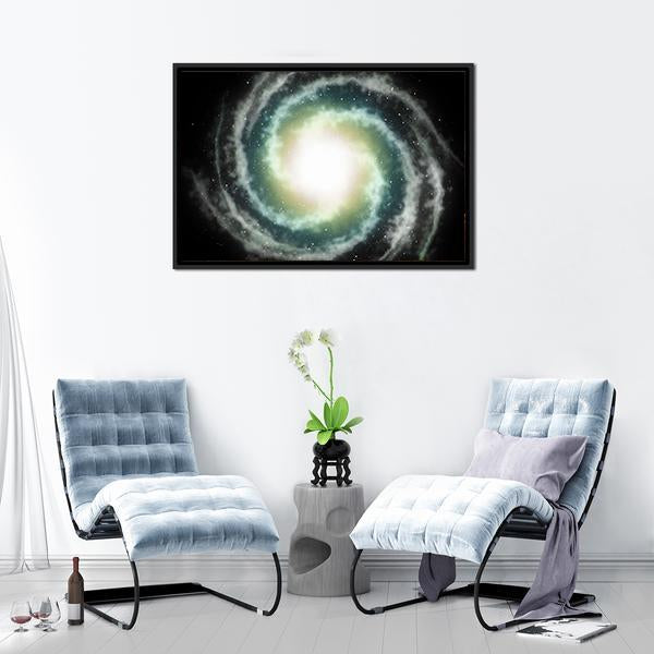 Nebula In Sky Canvas Wall Art-5 Horizontal-Gallery Wrap-22" x 12"-Tiaracle