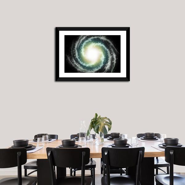 Nebula In Sky Canvas Wall Art-3 Horizontal-Gallery Wrap-25" x 16"-Tiaracle