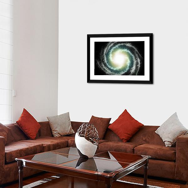 Nebula In Sky Canvas Wall Art-3 Horizontal-Gallery Wrap-25" x 16"-Tiaracle