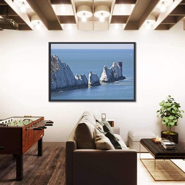 Needles On South Coast Canvas Wall Art-3 Horizontal-Gallery Wrap-25" x 16"-Tiaracle
