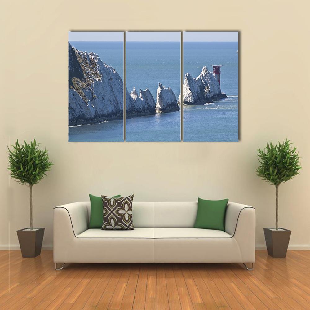 Needles On South Coast Canvas Wall Art-3 Horizontal-Gallery Wrap-37" x 24"-Tiaracle