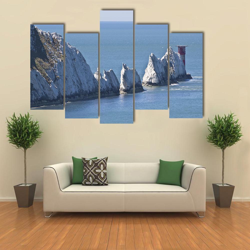 Needles On South Coast Canvas Wall Art-5 Pop-Gallery Wrap-47" x 32"-Tiaracle