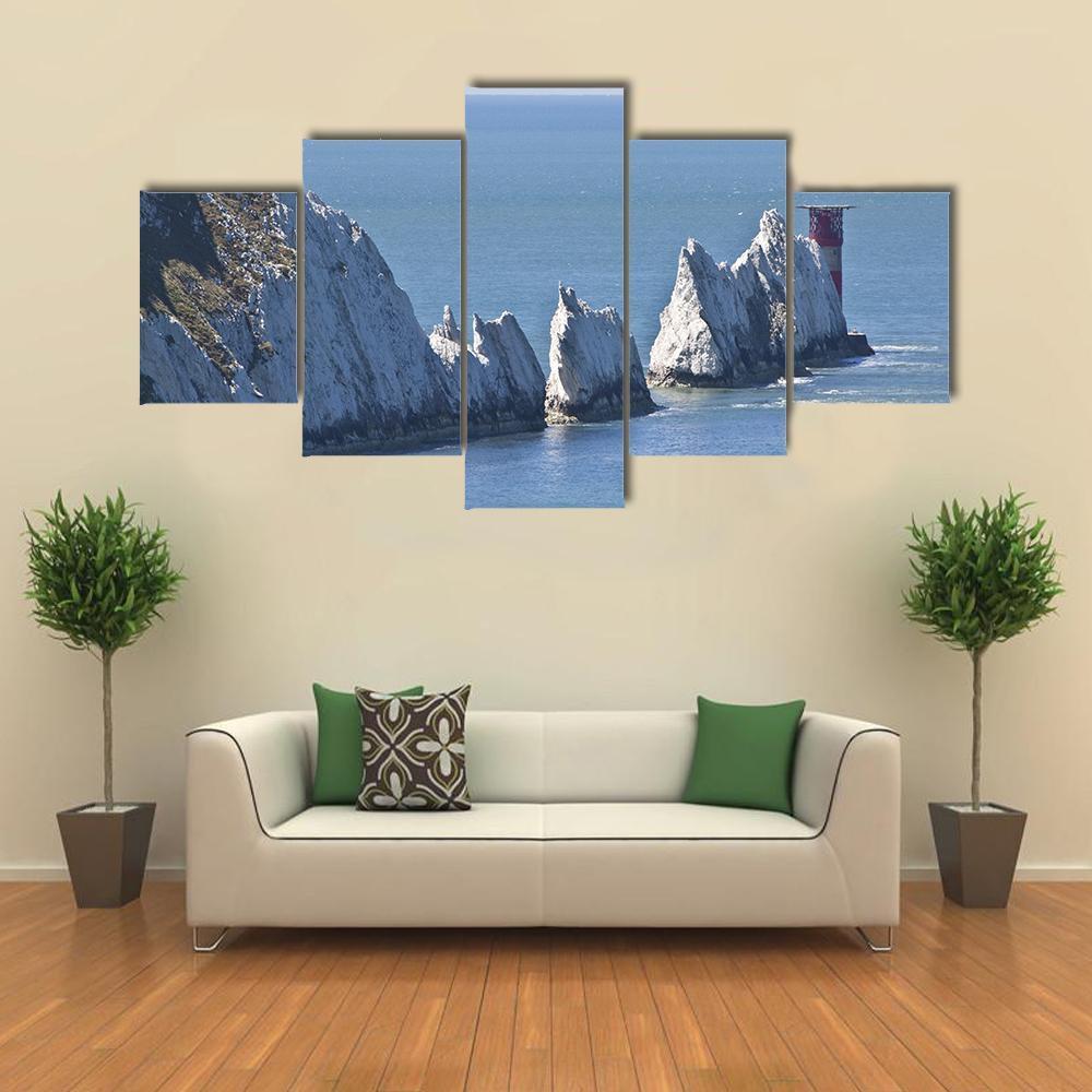 Needles On South Coast Canvas Wall Art-5 Pop-Gallery Wrap-47" x 32"-Tiaracle