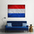 Netherlands Flag Canvas Wall Art-4 Horizontal-Gallery Wrap-34" x 24"-Tiaracle