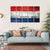 Netherlands Flag On Wood Canvas Wall Art-5 Horizontal-Gallery Wrap-22" x 12"-Tiaracle