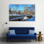 Bow Bridge In Winter USA Canvas Wall Art-3 Horizontal-Gallery Wrap-37" x 24"-Tiaracle