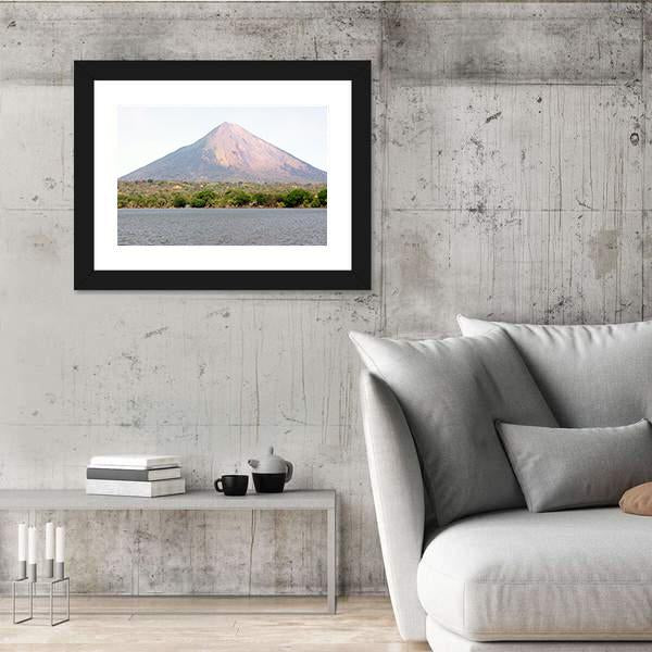 Nicaragua Lake Canvas Wall Art-3 Horizontal-Gallery Wrap-25" x 16"-Tiaracle