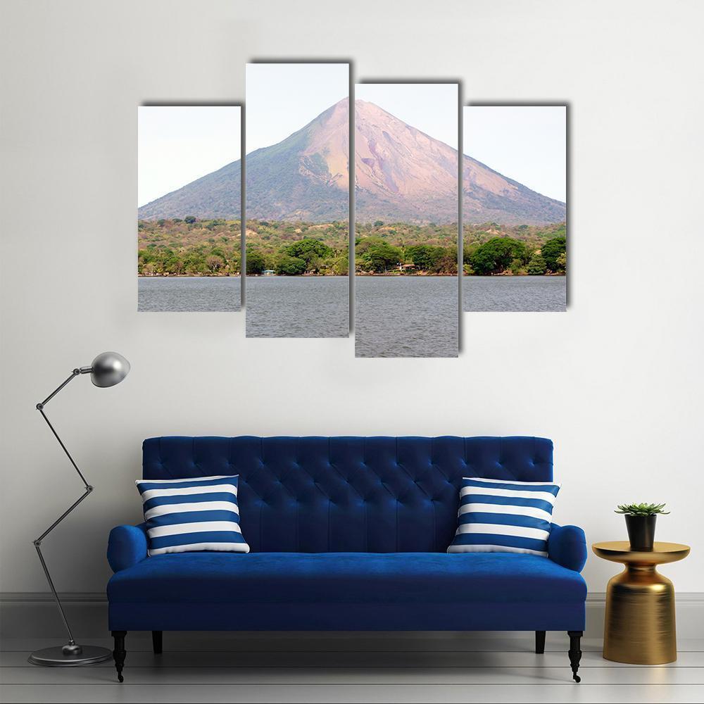 Nicaragua Lake Canvas Wall Art-1 Piece-Gallery Wrap-48" x 32"-Tiaracle