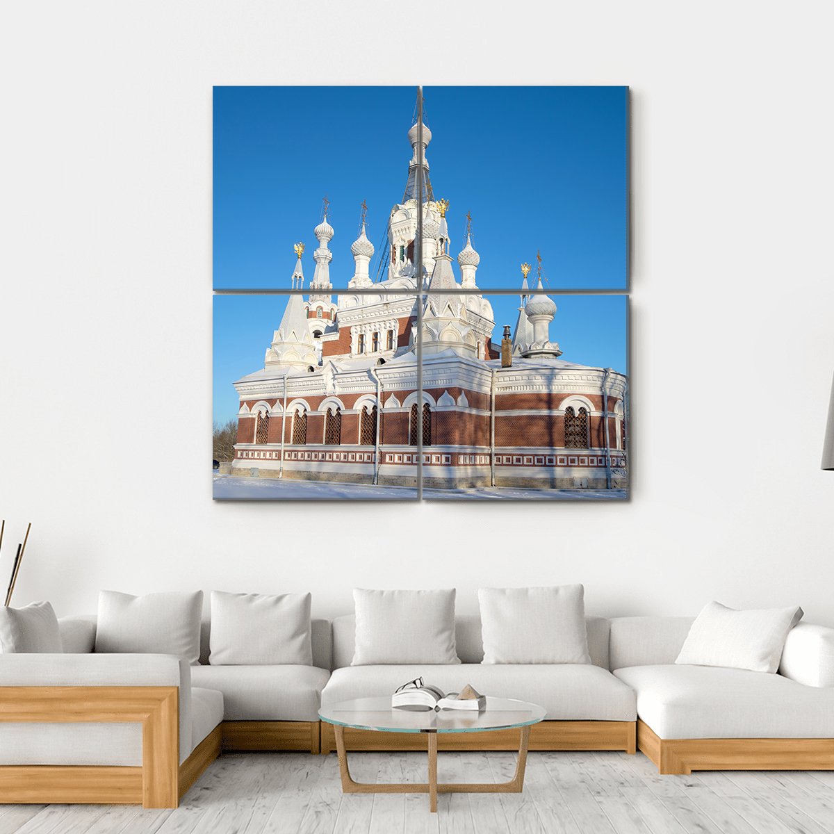 Nicholas Temple Russia Canvas Wall Art-4 Square-Gallery Wrap-17" x 17"-Tiaracle