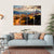 Night View Of Seattle Canvas Wall Art-4 Horizontal-Gallery Wrap-34" x 24"-Tiaracle