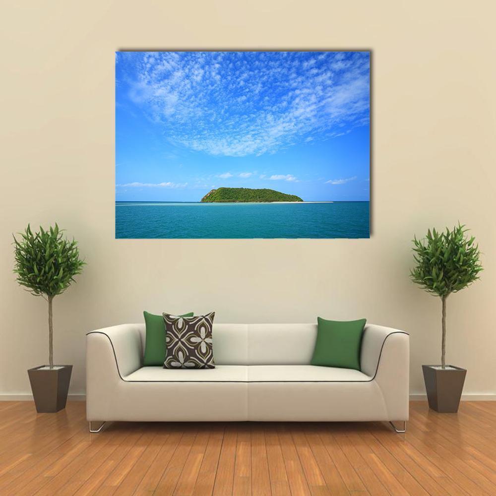 Nang Yuan Island Canvas Wall Art-1 Piece-Gallery Wrap-48" x 32"-Tiaracle