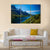 Nordfjorden & Svartisen Glacier Canvas Wall Art-5 Pop-Gallery Wrap-47" x 32"-Tiaracle