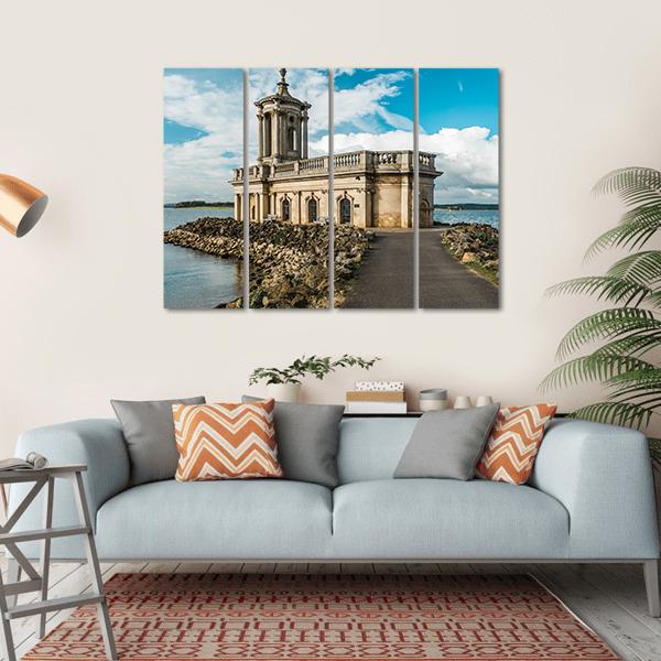 Normanton Church Canvas Wall Art-4 Horizontal-Gallery Wrap-34" x 24"-Tiaracle