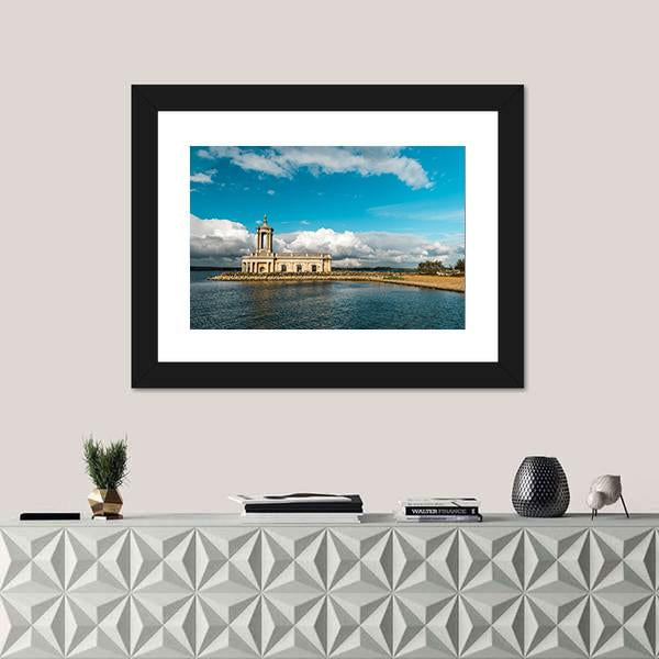 Normanton Church England Canvas Wall Art-1 Piece-Framed Print-20" x 16"-Tiaracle