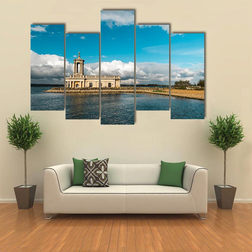 Normanton Church England Canvas Wall Art-5 Pop-Gallery Wrap-47" x 32"-Tiaracle