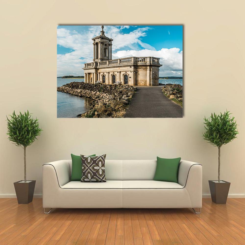 Normanton Church Canvas Wall Art-1 Piece-Gallery Wrap-48" x 32"-Tiaracle