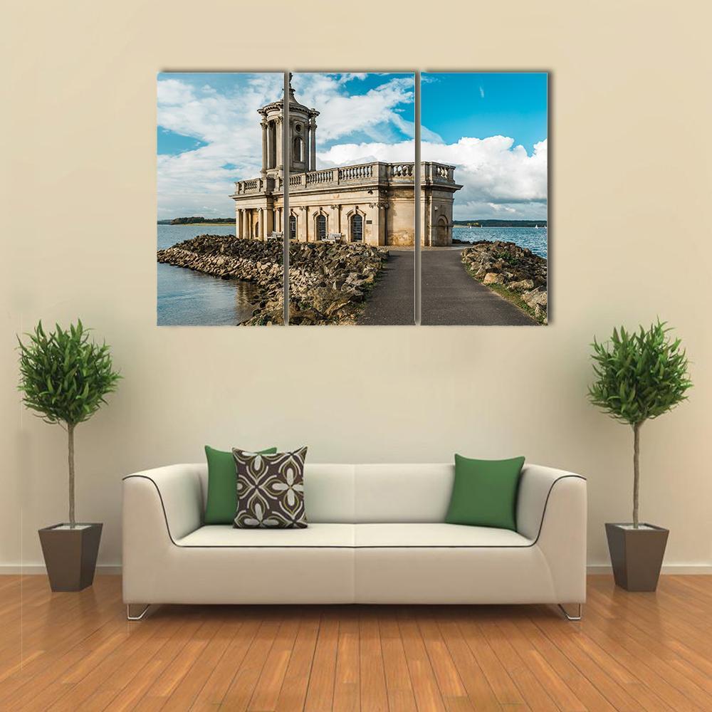 Normanton Church Canvas Wall Art-3 Horizontal-Gallery Wrap-37" x 24"-Tiaracle