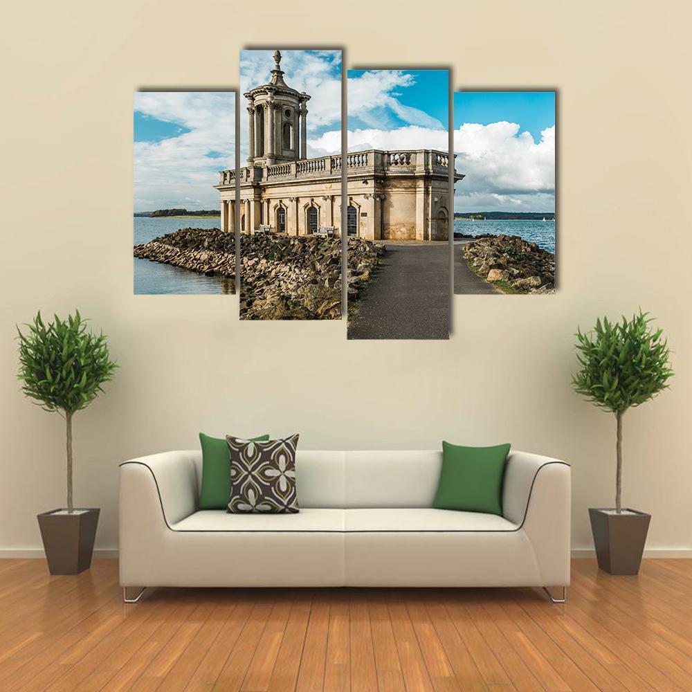 Normanton Church Canvas Wall Art-4 Pop-Gallery Wrap-50" x 32"-Tiaracle