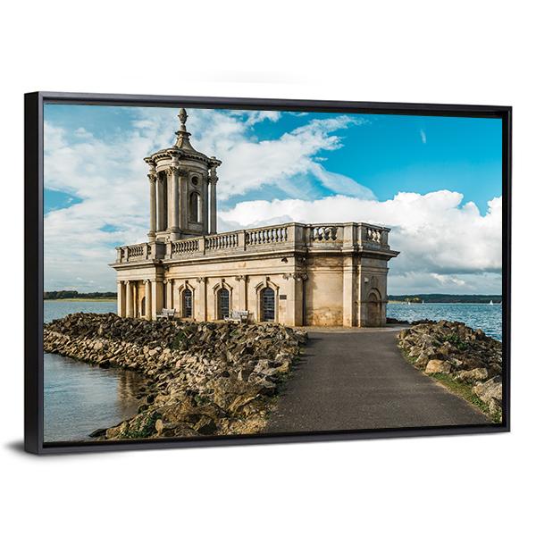 Normanton Church Canvas Wall Art-3 Horizontal-Gallery Wrap-25" x 16"-Tiaracle