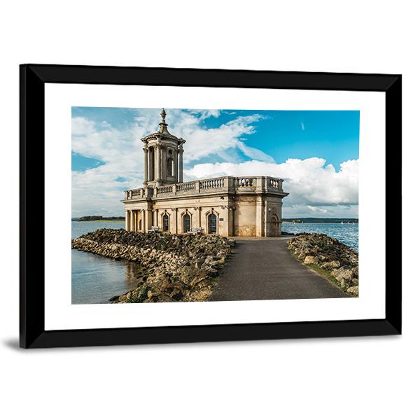 Normanton Church Canvas Wall Art-3 Horizontal-Gallery Wrap-25" x 16"-Tiaracle