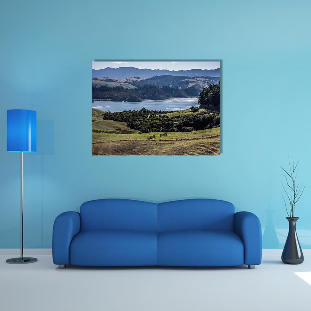 North Island Canvas Wall Art-1 Piece-Gallery Wrap-36" x 24"-Tiaracle