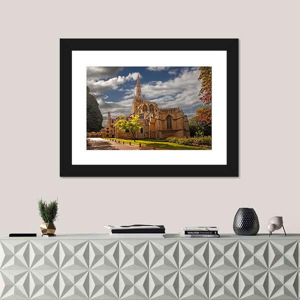 Norwich Cathedral Canvas Wall Art-1 Piece-Framed Print-20" x 16"-Tiaracle