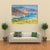 Nurek Reservoir In Tajikistan Canvas Wall Art-1 Piece-Gallery Wrap-36" x 24"-Tiaracle