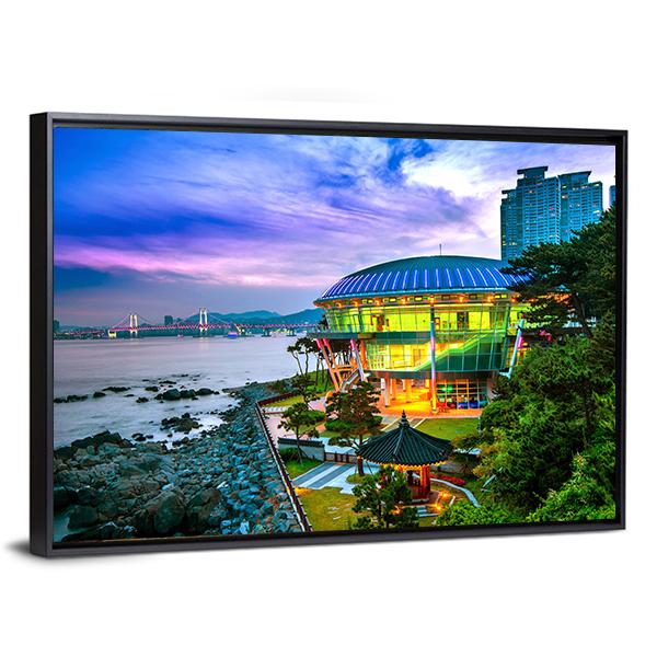 Nurimaru APEC House Canvas Wall Art-3 Horizontal-Gallery Wrap-25" x 16"-Tiaracle