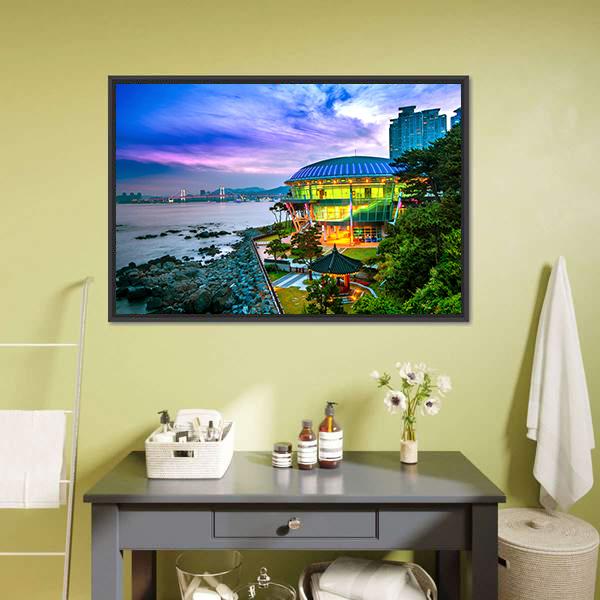 Nurimaru APEC House Canvas Wall Art-3 Horizontal-Gallery Wrap-25" x 16"-Tiaracle