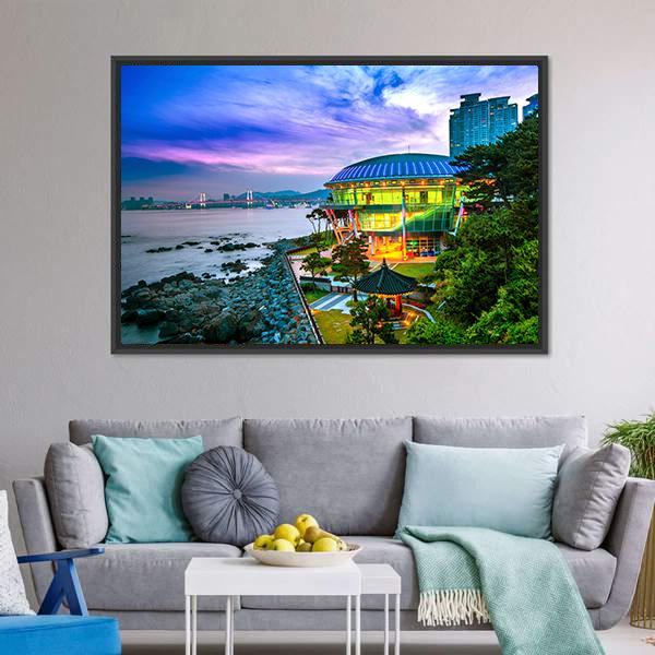 Nurimaru APEC House Canvas Wall Art-3 Horizontal-Gallery Wrap-25" x 16"-Tiaracle