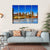 NY City From River Canvas Wall Art-4 Horizontal-Gallery Wrap-34" x 24"-Tiaracle