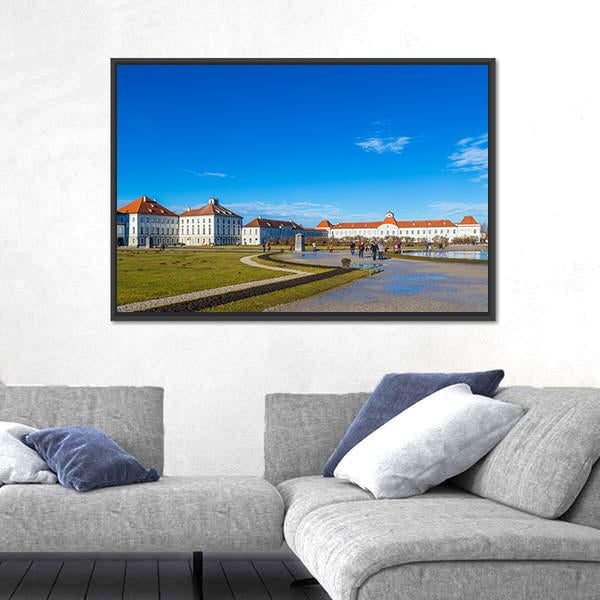 Nymphenburg Palace Canvas Wall Art-3 Horizontal-Gallery Wrap-25" x 16"-Tiaracle