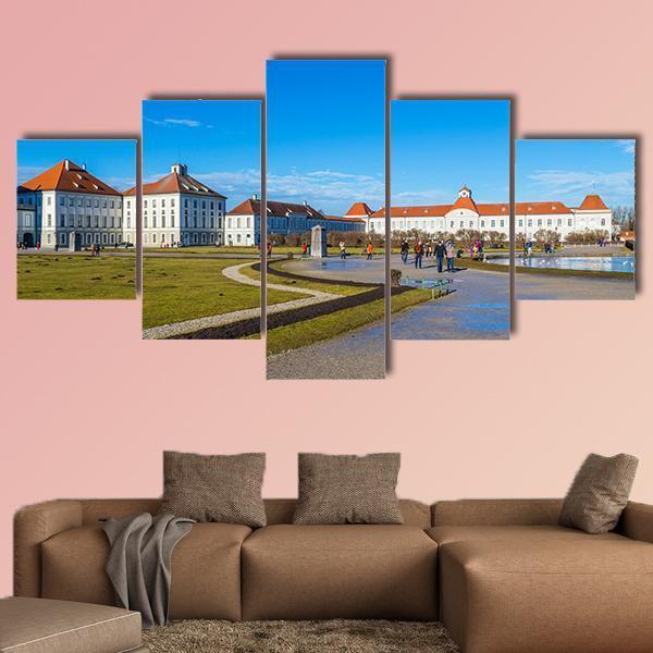 Nymphenburg Palace Canvas Wall Art-5 Star-Gallery Wrap-62" x 32"-Tiaracle