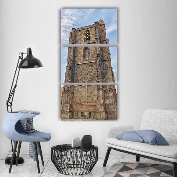 Nysa Monument Poland Vertical Canvas Wall Art-3 Vertical-Gallery Wrap-12" x 25"-Tiaracle