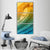 Ocean Wave At Morning Vertical Canvas Wall Art-3 Vertical-Gallery Wrap-12" x 25"-Tiaracle