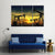 Oil Pump Jack In Operation Canvas Wall Art-3 Horizontal-Gallery Wrap-37" x 24"-Tiaracle