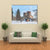 Olavinlinna Castle In Winter Canvas Wall Art-4 Horizontal-Gallery Wrap-34" x 24"-Tiaracle