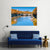 Old Bridge Over Tiber River Canvas Wall Art-1 Piece-Gallery Wrap-36" x 24"-Tiaracle