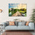 Old Bridge Over River Canvas Wall Art-4 Horizontal-Gallery Wrap-34" x 24"-Tiaracle