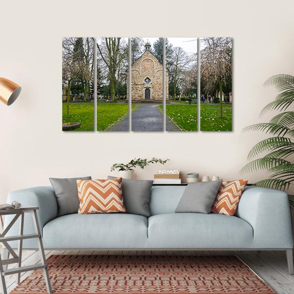 Old Cemetery In Bonn Canvas Wall Art-5 Horizontal-Gallery Wrap-22" x 12"-Tiaracle