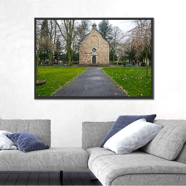 Old Cemetery In Bonn Canvas Wall Art-3 Horizontal-Gallery Wrap-25" x 16"-Tiaracle