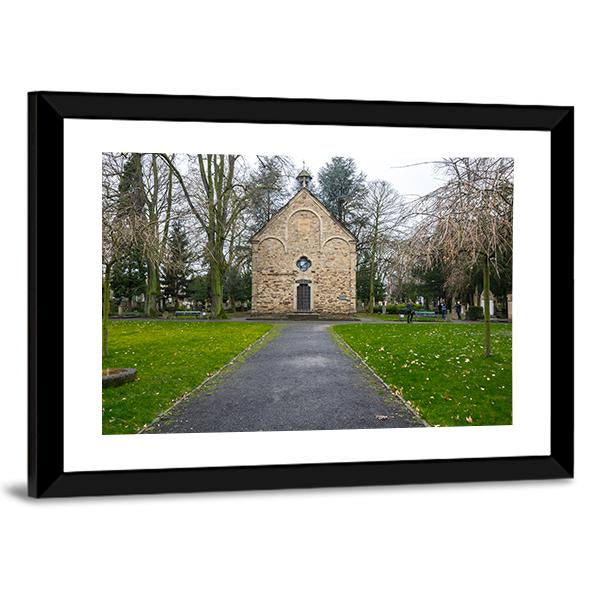 Old Cemetery In Bonn Canvas Wall Art-3 Horizontal-Gallery Wrap-25" x 16"-Tiaracle