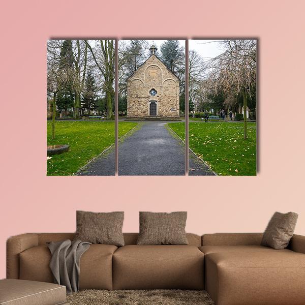 Old Cemetery In Bonn Canvas Wall Art-3 Horizontal-Gallery Wrap-25" x 16"-Tiaracle
