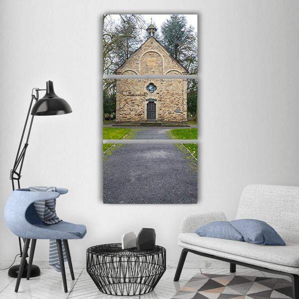 Old Cemetery In Bonn Vertical Canvas Wall Art-3 Vertical-Gallery Wrap-12" x 25"-Tiaracle