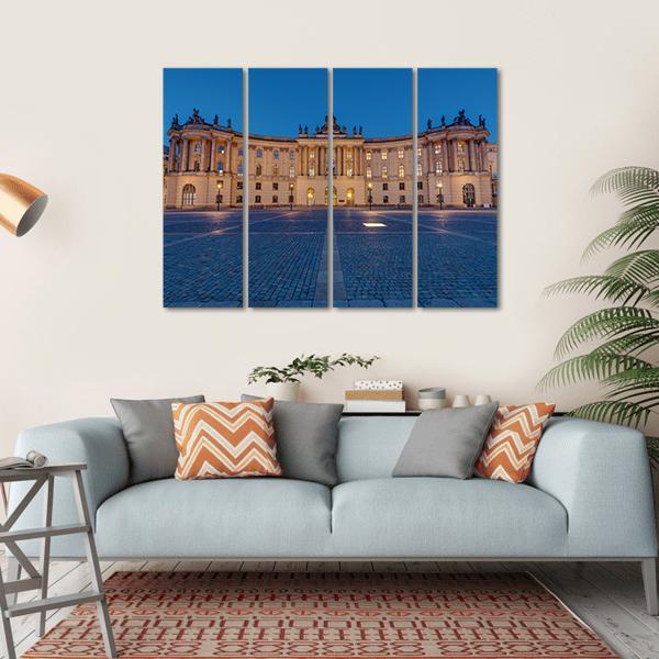 Old Historic Building Berlin Canvas Wall Art-4 Horizontal-Gallery Wrap-34&quot; x 24&quot;-Tiaracle