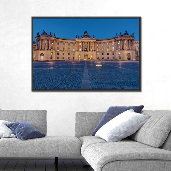 Old Historic Building Berlin Canvas Wall Art-3 Horizontal-Gallery Wrap-25" x 16"-Tiaracle