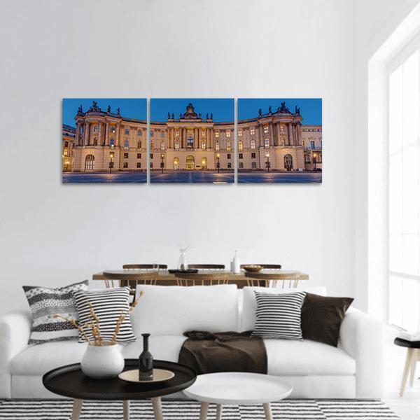Old Historic Building Berlin Panoramic Canvas Wall Art-3 Piece-25&quot; x 08&quot;-Tiaracle