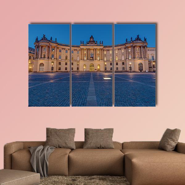 Old Historic Building Berlin Canvas Wall Art-3 Horizontal-Gallery Wrap-37" x 24"-Tiaracle