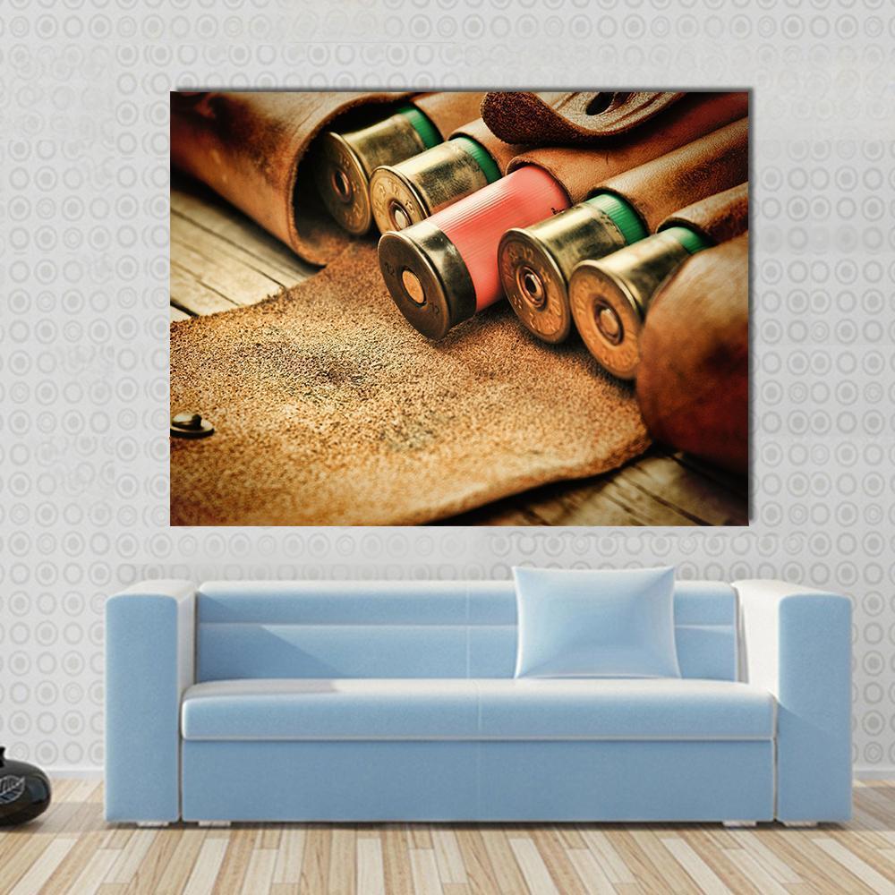 Old Bandoleer Canvas Wall Art-4 Horizontal-Gallery Wrap-34" x 24"-Tiaracle