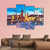 Old Town Of Wurzburg Canvas Wall Art-4 Pop-Gallery Wrap-50" x 32"-Tiaracle